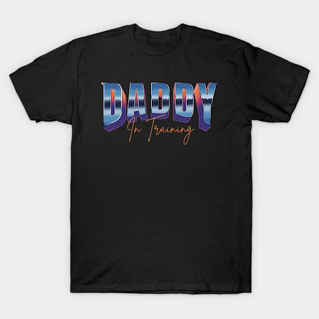 Daddy in Training - Gay Daddy Design T-Shirt by GJ Design 